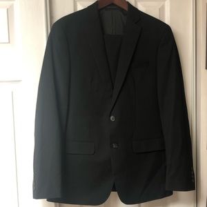Men’s Black Suit - Van Heiden Slim Fit size 40R